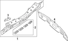 Genuine Nissan Rear Body Panel Support Bracket G9133-4CLMA New. Price: $27.60.