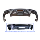 Original Rear Bumper Lower Diffuser Folded 2020- 22 Ford Mustang Shelby GT500 Used. Price: $179.00.