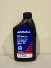 Acdelco Full Synthetic Sae 0W-20 Motor Oil Api Sp, 10-9302, 19420054, 6QT New. Price: $55.00.
