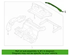 Genuine Porsche 911 Rear Upper Body Panel 991-502-409-04-GRV New. Price: $235.95.