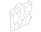Genuine Nissan Quarter Panel Extension G6716-6LBMA New. Price: $86.23.