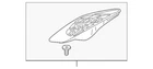Gm Oem 15-19 Corvette Quarter Panel Exterior Trim-scoop 22898851 New. Price: $181.17.