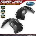 2X Front Side Inner Fender Liners Splash Shield For Jeep Kl Cherokee 2014-2018 New. Price: $114.79.