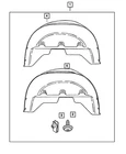 Genuine Mopar Hex Head Bolt And Washer 6508181AA New. Price: $7.62.