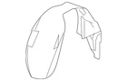 Genuine Gm Passenger Side Rear Wheelhouse Liner 25890534 New. Price: $8.00.