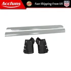 For Dodge Ram 1500 2500 3500 Extended Cab 2009-2018 Silver & Black Rocker Panels New. Price: $120.13.