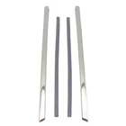 Pair Of Quarter Glass Chrome Trims With Mount Inserts Fits Buick Chevy Old New. Price: $128.70.