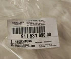 Genuine Porsche Door Panel Gasket 91153189000 New Neu. Price: $75.60.