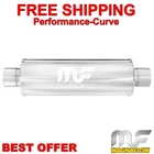 2" C/c - Round, 14" Body Magnaflow Exhaust Muffler Ss 10414 New. Price: $105.00.