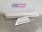 2001 Lexus LX470 Quarter Panel Moulding And Vent White Left Driver Used. Price: $76.50.
