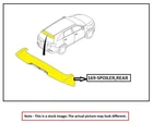 Rear Spoiler Oem 17-22 Honda Cr-v Used. Price: $193.00.