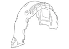 Gm Oem 15-19 Corvette Quarter Panel Components-wheelhouse Liner 23327813 New. Price: $234.97.