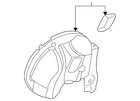 Genuine Mopar Fender Liner 04580195AE New. Price: $88.61.