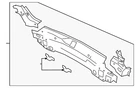 Genuine Audi Rear Body Panel 83A-813-331-B New. Price: $382.50.