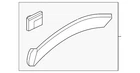 Genuine Kia Wheel Opening Molding 87741-S9000 New. Price: $132.32.
