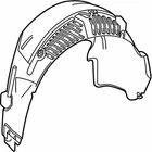 Genuine Mercedes-benz Wheel House Covering Oem 2386903003 New. Price: $213.61.