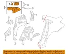 Gm Oem 16-19 Cruze Quarter Panel Inner Structure-upper 84047314 New. Price: $87.77.