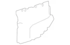 Genuine Mercedes-benz Cover 171-610-01-08 New. Price: $110.50.