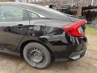 2016-2021 Honda Civic Left Driver Side Quarter Panel Black Used. Price: $360.00.