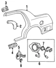 Genuine Ford Extension Quarter Panel Re YW1Z-54279C91-BA New. Price: $36.90.