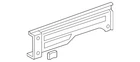 Genuine Honda Lining Bed Side *NH533* (bumper Dark Gray) 74720-SJC-A00ZB New. Price: $531.61.