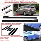 86/54.5" For 2011-17 Nissan Quest Universal Gloss Side Skirt Extension Lip Trim New. Price: $61.60.