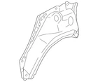 Genuine Mitsubishi Outer Wheelhouse 5301H153 New. Price: $223.30.
