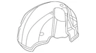 Genuine Mopar Wheelhouse Liner 04575414AF New. Price: $86.49.