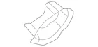 Genuine Gm Quarter Panel Filler 22701039 New. Price: $16.26.