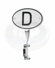 Bumper Origin D Plate W/ Mounting Bracket Volkswagen T1 Bug Beetle 1949-1967 New. Price: $30.62.