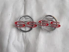 Chevrolet 1962 Impala Ss Quarter Panel Emblems Gm Trim Like Nos Used. Price: $60.00.