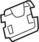Genuine Infiniti 2014-2020 Q50 Inner Cover 78848-4GA0A New. Price: $123.92.