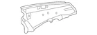 Genuine Nissan Quarter Panel Reinforcement 76631-4RA0A New. Price: $355.92.