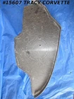 1963-1967 Corvette Quarter Panel Splash Shield 3866001 Rear Lh Black Fiberglass New. Price: $299.00.