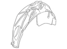 Genuine Ford Quarter Panel Splash Shield LJ8Z-54278B51-B New. Price: $121.58.