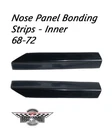 1968-1972 Corvette Nose Panel Bonding Strip Inner Set Fiberglass New. Price: $75.00.