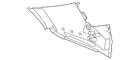 Genuine Nissan Quarter Panel Extension 78117-7KA9A New. Price: $296.88.