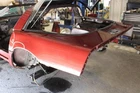1984-1996 Chevrolet Corvette 5.7L Red Rear Quarter Panel Clip Full Tub Cut Used. Price: $658.63.