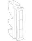 Genuine Toyota Vent Louver 62905-0C030 New. Price: $107.45.