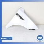 18-24 Jaguar X540 E-pace Front Right Passenger Side Fender Panel White Oem Used. Price: $199.20.