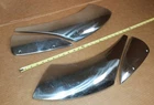 Nos 53-54 Chevy Belair 4DR Gravel Shield Guard Lot Rear Door Quarter Rocker Read Used. Price: $255.00.
