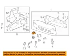 Gm Oem 14-19 Corvette Interior Trim-wheelhouse Rear Bracket 22981627 New. Price: $37.54.