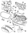 Genuine Mopar Deck Lower Rear Closure Panel 5076198AC New. Price: $497.95.