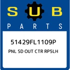 Subaru Pnl Sd Out Ctr RP5LH 51429FL1109P, New Genuine Oem Part. Price: $616.31.