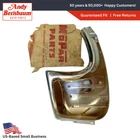 1953 Dodge 6-CYL Rear Right Fender Gravel Stone Shield Chrome Guard 1476087 Nos. New. Price: $165.02.