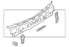 Genuine Volkswagen Rear Body Panel 5NL-813-301 New. Price: $199.99.