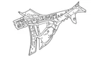 Genuine Nissan Quarter Panel 76631-6GP0A New. Price: $435.24.