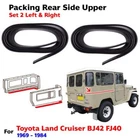 Packing Rear Side Upper Rubber Set Fits Toyota Land Cruiser FJ40 FJ42 1969-84 New. Price: $52.97.