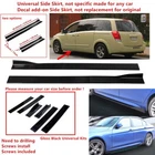 86/54.5" For 2004-09 Nissan Quest Universal Gloss Side Skirt Extension Lip Trim New. Price: $61.60.