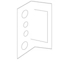 Genuine Volkswagen Wheel Housing Bracket 5Q0-802-397 New. Price: $22.43.